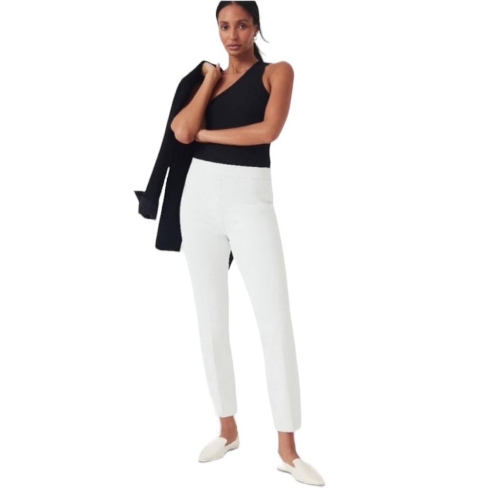 Spanx On-the-Go Ankle Slim Straight Pant Ultimate Opacity Technology Medium Tall